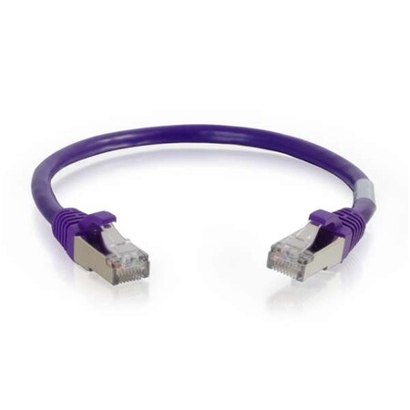 Fasttrack 6 ft. Cat6 Snagless Shielded-STP Ethernet Network Patch Cable - Purple FA987554